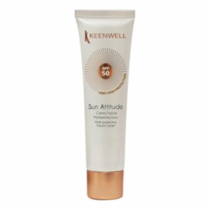 KEENWELL SUN ATTITUDE APSAUGINIS KREMAS VEIDUI SPF 50, 60 ml