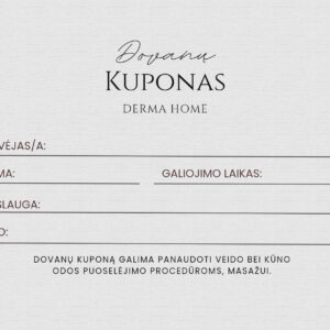 Dovanų kuponas Derma Home